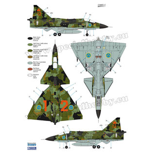 Special Hobby JA-37 Viggen Fighter  - 1:72