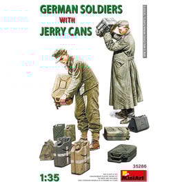 MiniArt MiniArt - German Soldiers w/Jerry Cans  - 1:35