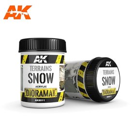 AK Interactive AK Interactive - TERRAINS SNOW - 250ml (Acrylic)