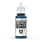 Vallejo Model Color - 800 - Blauer Stahl (Gunmetal Blue), 17 ml