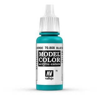 Vallejo Model Color - 808 - Blaugrün (Blue Green), 17 ml