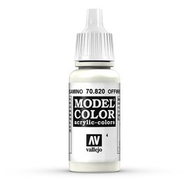 Vallejo Vallejo - Model Color - 820 - Cremeweiss (Offwhite), 17 ml