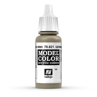 Vallejo Model Color - 821 - Tarnung Beige (German Camo Beige WWII), 17 ml