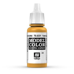 Vallejo Model Color - 831 - Lasurocker (Tan Glaze), 17 ml