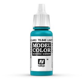 Vallejo Vallejo - Model Color - 840 - Helles Türkisblau (Light Turquoise), 17 ml