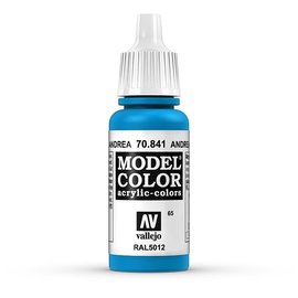 Vallejo Vallejo - Model Color - 841 - Andrea Blau (Andrea Blue), 17 ml
