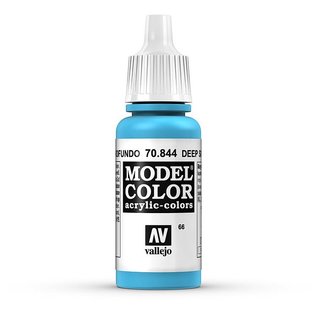 Vallejo Model Color - 844 - Adria Blau (Deep Sky Blue), 17 ml