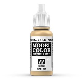 Vallejo Vallejo - Model Color - 847 - Dunkler Sand (Dark Sand), 17 ml