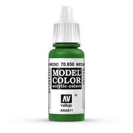 Vallejo Vallejo - Model Color - 850 - Armeegrün (Medium Olive), 17 ml