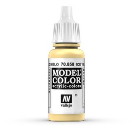 Vallejo Vallejo - Model Color - 858 - Eisgelb (Ice Yellow), 17 ml