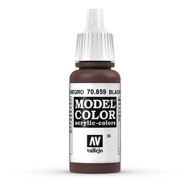 Vallejo Vallejo - Model Color - 859 - Schwarzrot (Black Red), 17 ml