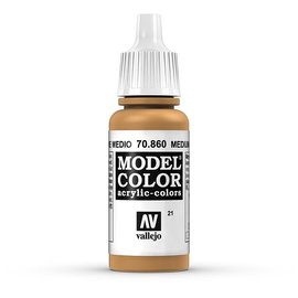 Vallejo Vallejo - Model Color - 860 - Mittlere Hautfarbe (Medium Fleshtone), 17 ml