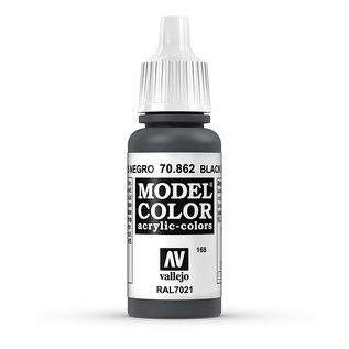 Vallejo Model Color - 862 - Schwarzgrau (Black Grey), 17 ml