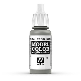 Vallejo Model Color - 864 - Stahlgrau (Natural Steel), 17 ml