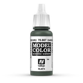 Vallejo Vallejo - Model Color - 867 - Graublau Dunkel (Dark Bluegray), 17 ml