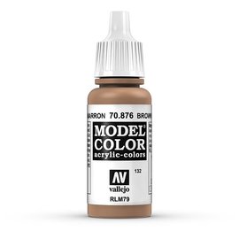 Vallejo Vallejo - Model Color - 876 - Sandgelb Dunkel (Brown Sand), 17 ml