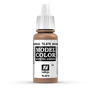Vallejo Model Color - 876 - Sandgelb Dunkel (Brown Sand), 17 ml