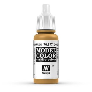 Vallejo Model Color - 877 - Goldbraun (Goldbrown), 17 ml