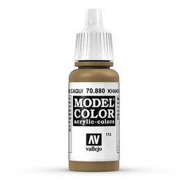 Vallejo Vallejo - Model Color - 880 - Khaki Grau (Khaki Grey), 17 ml