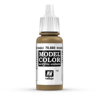 Vallejo Model Color - 880 - Khaki Grau (Khaki Grey), 17 ml