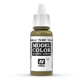 Vallejo Vallejo - Model Color - 881 - Gelbgrün (Yellow Grün), 17 ml