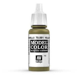 Vallejo Model Color - 881 - Gelbgrün (Yellow Grün), 17 ml