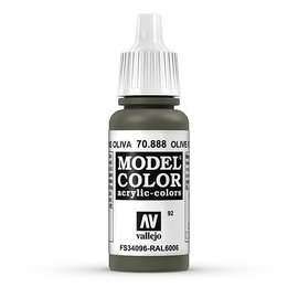 Vallejo Vallejo - Model Color - 888 - Grauoliv (Olive Grey), 17 ml