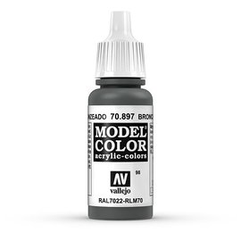 Vallejo Vallejo - Model Color - 897 - Busserz Grün (Bronze Green), 17 ml