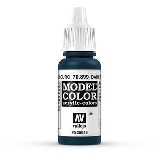 Vallejo Model Color - 899 - Dunkles Preussisch Blau (Dark Prussian Blue), 17 ml