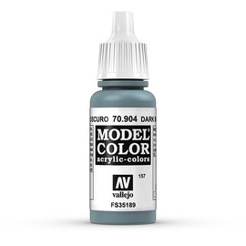 Vallejo Vallejo - Model Color - 904 - Blaugrau Dunkel (Dark Blue Grey), 17 ml