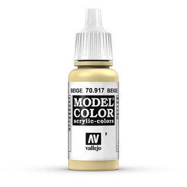 Vallejo Vallejo - Model Color - 917 - Senfgelb (Beige), 17 ml