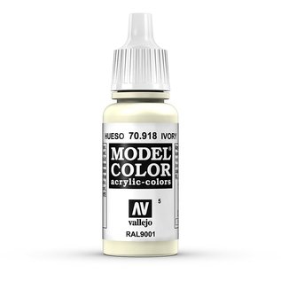 Vallejo Model Color - 918 - Elfenbein (Ivory), 17 ml