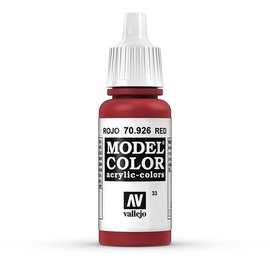 Vallejo Vallejo - Model Color - 926 - Rot (Red), 17 ml