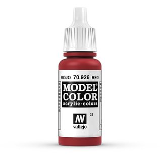Vallejo Model Color - 926 - Rot (Red), 17 ml