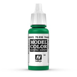 Vallejo Vallejo - Model Color - 936 - Transparent Grün, 17 ml