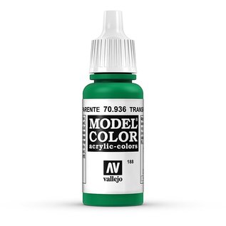 Vallejo Model Color - 936 - Transparent Grün, 17 ml