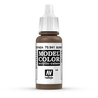 Vallejo Model Color - 941 - Sepiabraun (Burnt Umber), 17 ml