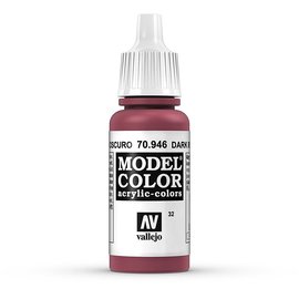Vallejo Vallejo - Model Color - 946 - Bordeauxrot (Dark Red), 17 ml