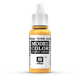 Vallejo Vallejo - Model Color - 948 - Safrangelb (Golden Yellow), 17 ml
