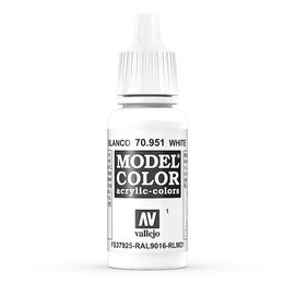 Vallejo Vallejo - Model Color - 951 - Weiss (White), 17 ml