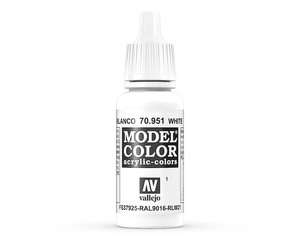 Vallejo Model Color acrylic paint - 70.951 White