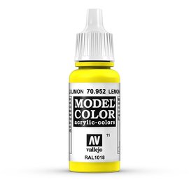 Vallejo Vallejo - Model Color - 952 - Zitronengelb (Lemon Yellow), 17 ml