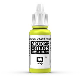 Vallejo Vallejo - Model Color - 954 - Grüngelb (Yellow Green), 17 ml