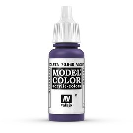 Vallejo Vallejo - Model Color - 960 - Blauviolett (Violet), 17 ml