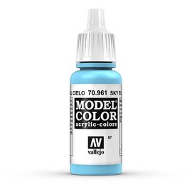 Vallejo Vallejo - Model Color - 961 - Lichtblau (Sky Blue), 17 ml