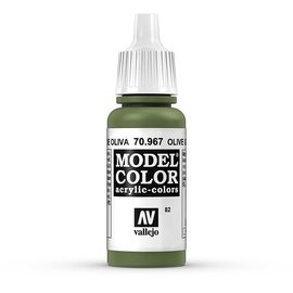 Vallejo Vallejo - Model Color - 967 - Olivgrün Hell (Olive Green), 17 ml