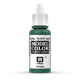 Vallejo Vallejo - Model Color - 970 - Waldgrün (Deep Green), 17 ml