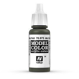 Vallejo Vallejo - Model Color - 975 - Flaschengrün (Military Green), 17 ml