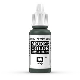 Vallejo Vallejo - Model Color - 980 - Tannengrün Dunkel (Black Green), 17 ml