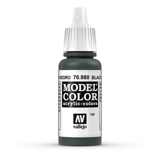 Vallejo Model Color - 980 - Tannengrün Dunkel (Black Green), 17 ml